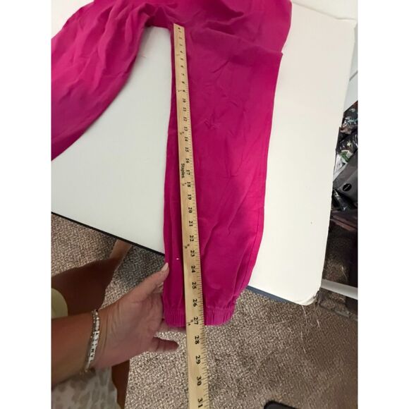 Woman Within Med pink pull on pant - Picture 6 of 7